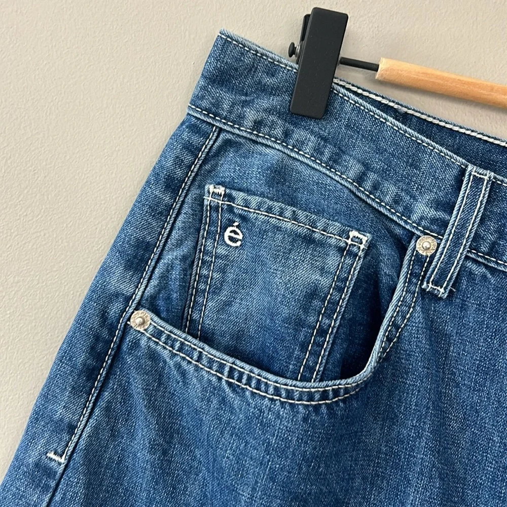 Etica Iris Relaxed Barrel Jeans Size 29 Blue Organic Cotton Medium‎ Blue